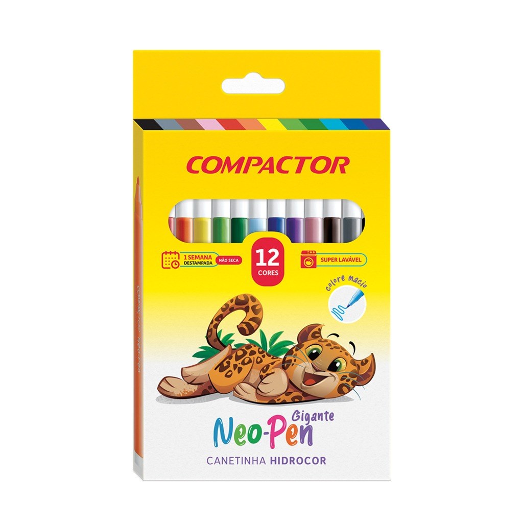 CANETA HIDROGRAFICA COMPACTOR NEO PEN GIGANTE